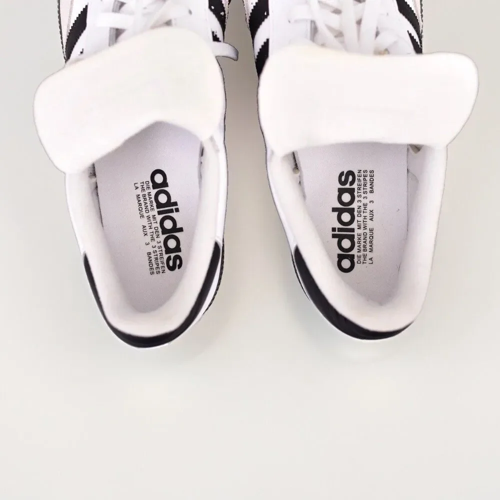Adidas Samba Classic White Black Indoor Soccer 772109 Men's Size 10.5